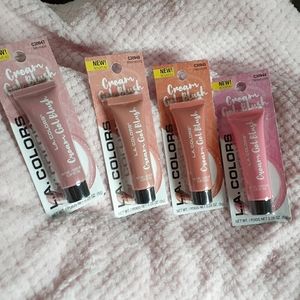 LA COLORS CREAM GEL BLUSHES